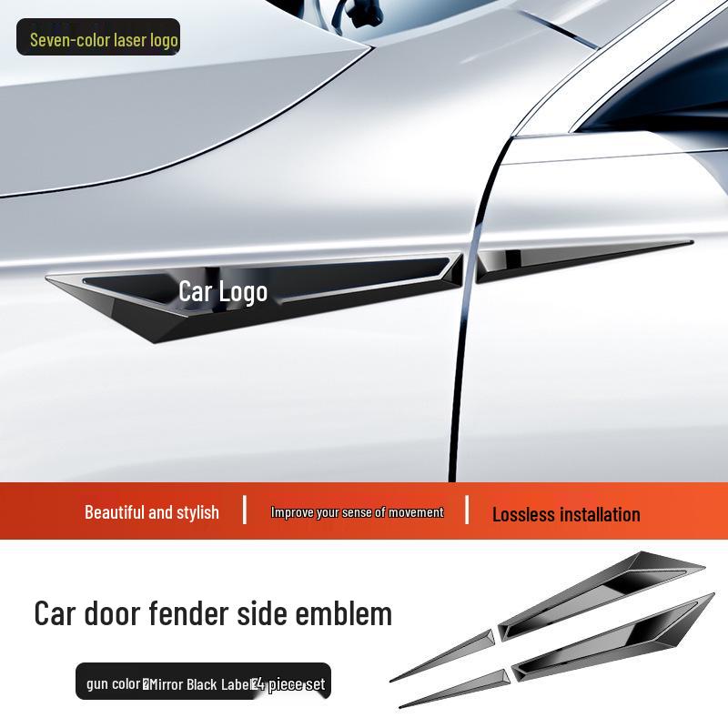 Geely Xingrui Binrui Boyue Pro Emgrand GL Car Fender Emblem Sticker