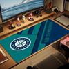 Seattle Mariners Farb-Mauspad Großes Gaming-Tischkissen Rutschfeste Laptop-Tablet-Großes Mauspadd XXL-Matte Mini-PC-Spielmatte Mit Verriegeltem Rand