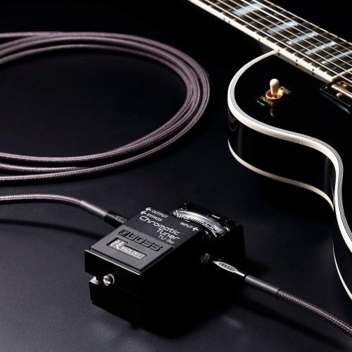 BOSS BIC-P10 Premium Instrument Cable, 3m, Straight-to-Straight, Shielded, 99.99% Pure Oxygen-Free Copper, High-Durability, for Guitar and Bass