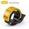Lightweight Hidden Bicycle Bell Aluminum Alloy Loud Crisp Sound No Extra Burden for Casual Road Cycling Rides