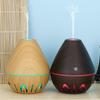 Creative USB Fog & Wood Grain Aromatherapy Humidifier with Custom Logo Option