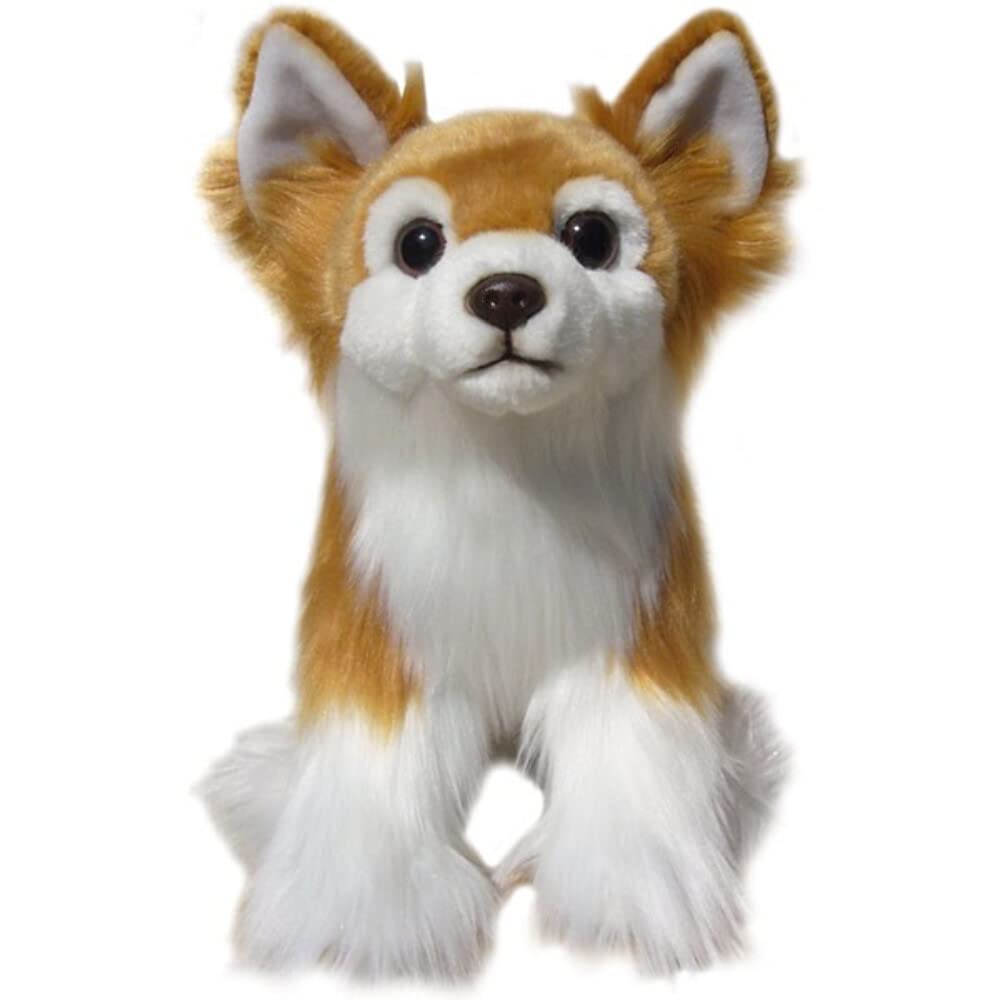 Realistic Stuffed Dog Chihuahua Long Coat