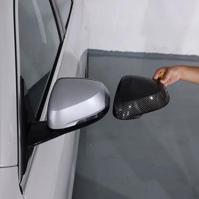 Pro BMW X1 iX1 U11 -2024 ABS Carbon Fiber/Černá Krytka Zrcátka Zadního Pohledu Nálepka Dekorace Příslušenství do Auta(L H D)