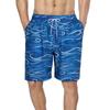 CHARMLEAKS Men Swim Shorts with Side Pockets Quick Dry Board Shorts