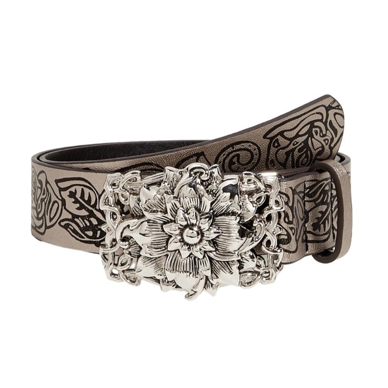 

Adjustable Carved Flower Buckle Waist Belt PU Adjustable Belt Hot Girl Women Embossed Waist Belt for Coat Skirts Jeans 1 верблюд