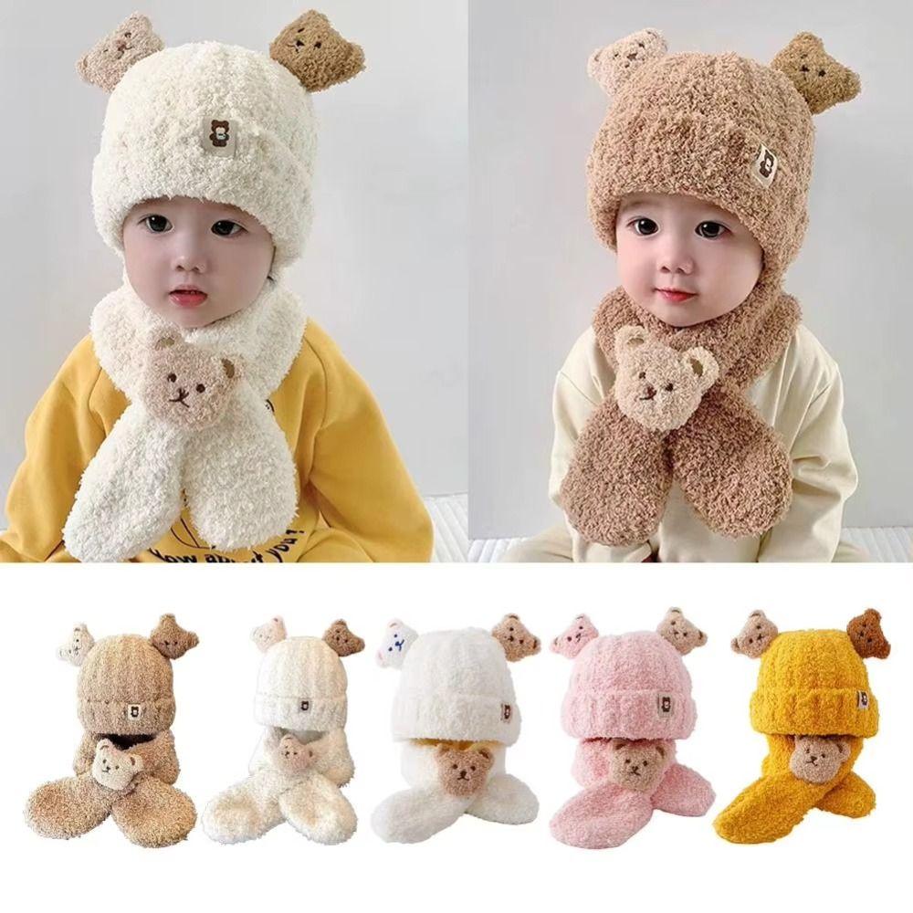 Ear Protection Autumn Winter Hats Windproof Warmer Warm Bonnet  for Baby Children Kids