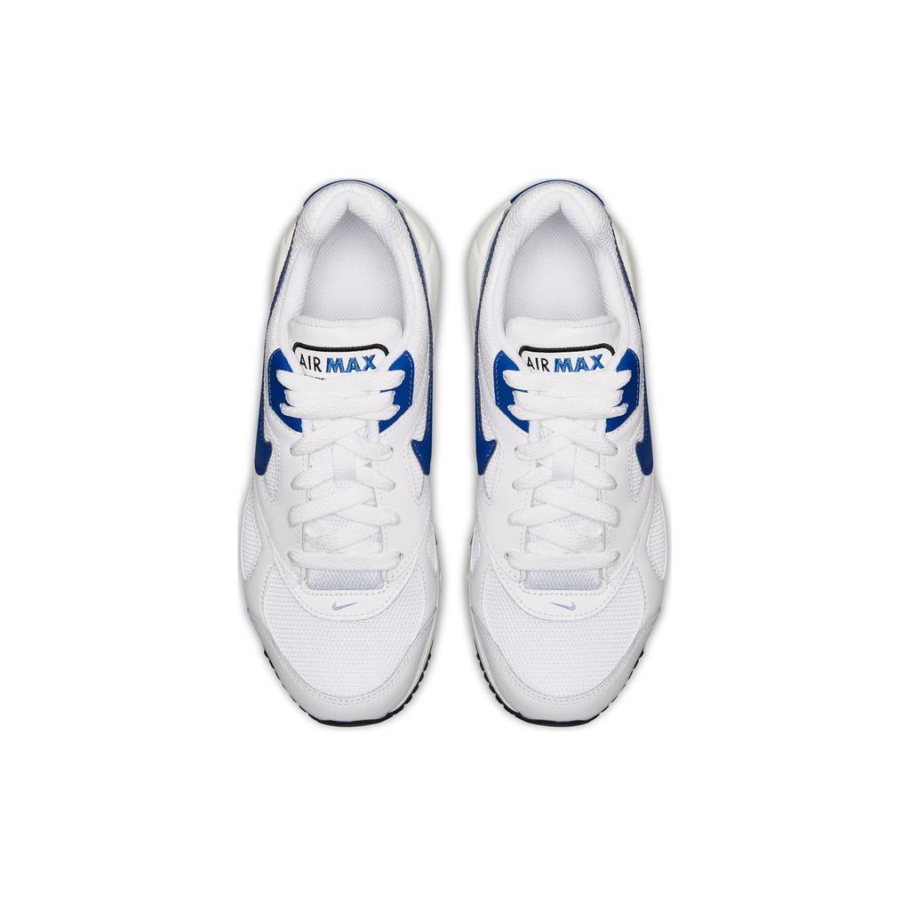Nike Air Max Ivo Retro Cushioning Durable Low-Top Kids Running Shoes Kids sneaker White Blue Black 579995-141