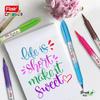 Flair Creative Brush Pens Set Of 1 Multicolor Flexible Tip For Calligraphy Lettering Drawing And Art Coloring