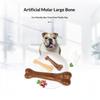Dog Bone Chew Toys Indestructible Natural Non-Toxic Anti Bite Portable Toys for Indoor Outdoor Use