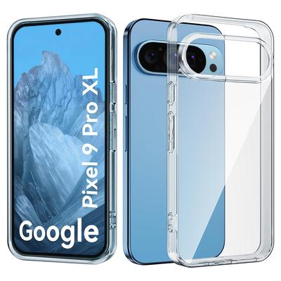 Luxusní průhledné silikonové měkké ultra tenké pouzdro pro Google Pixel 9 8 A 8 7 7 A 6 A 6 Pro XL Clear Skin Feel Shell Shockproof Back Protect Cover