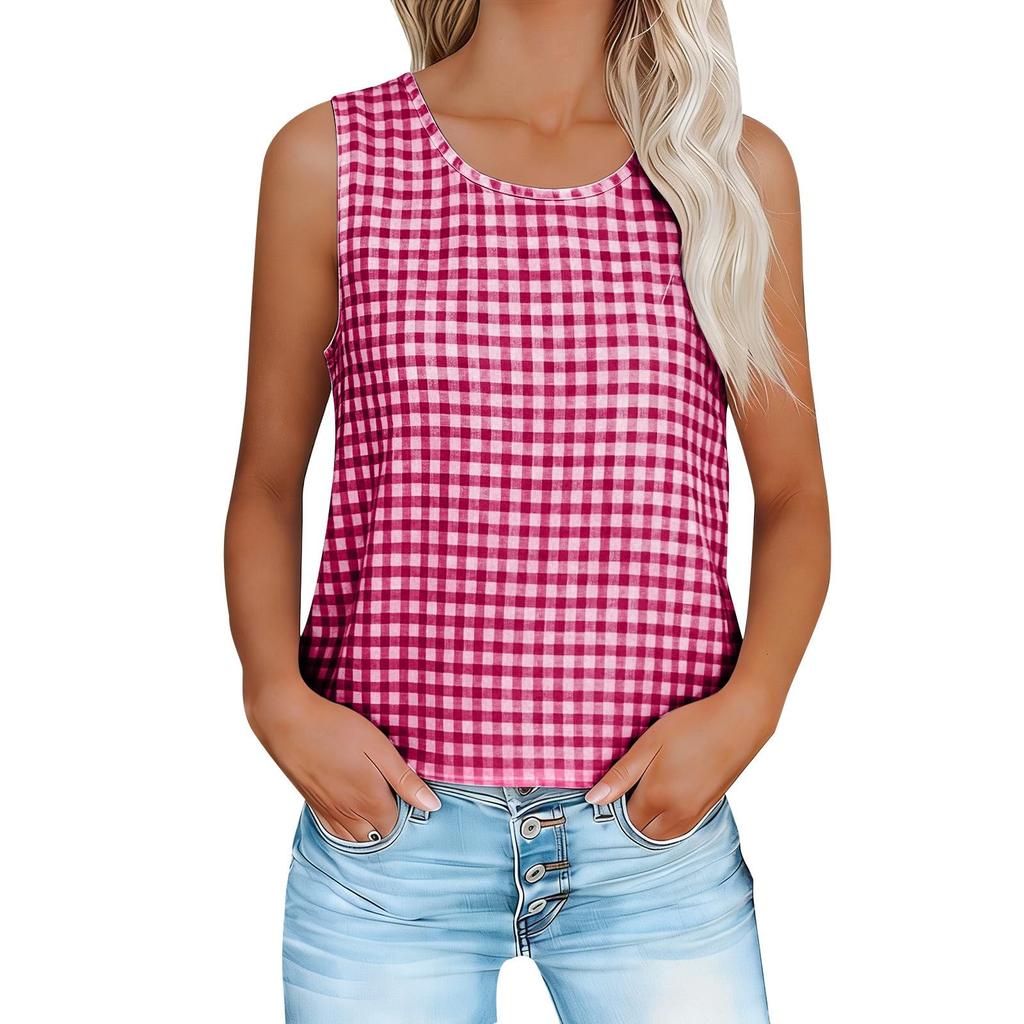 Damenmode Lässig Ärmellos Sexy Tanktop T-Shirt Top
