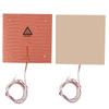 200W 24V 235*235mm High Temperature Resistance Silicone Heated Bed Heating Pad for 3D Printer