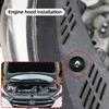 Car Silicone Anti-collision Door Shock Absorber Spacer For Renault Fluence Laguna Scenic Latitude Talisman Kadjar Twingo Sticker DD7