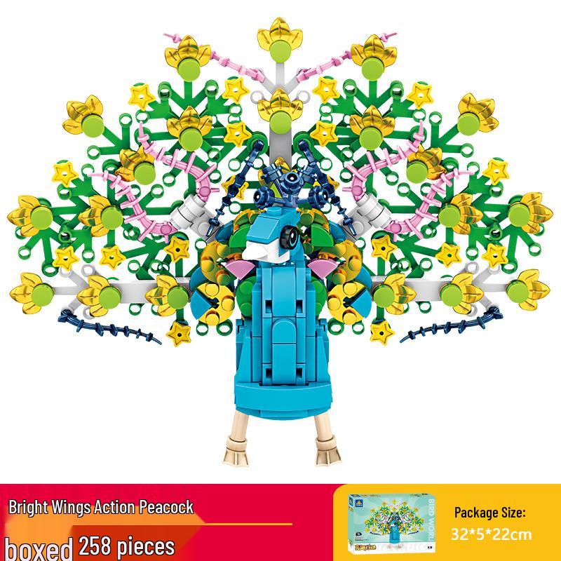 Kai Zhi Compatible Lego Insect Toy: Mantis Model Building Blocks for Kids, Educational Animal Jigsaw Puzzle Gift