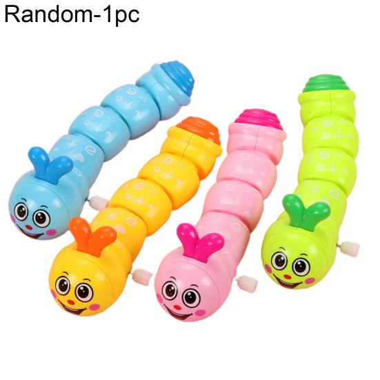 Swing Caterpillar Clockwork Mold Classic Educational Winding Up Toy Kids Gift