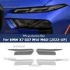 Car Headlight Protective Lamp Film for BMW X7 2022 Facelift 2023 2024 2025 G07 M50 M60i Transparent Smoke Black TPU Sticker