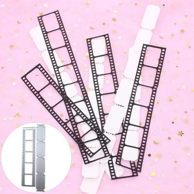 Film Ticket Metal Cutting Die Scrapbooking DIY Embossing Paper Craft Stencil