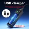 IPX8 Waterproof 200m Diving Flashlight 2000LM High Power LED Torch USB Rechargeable Underwater Light for Scuba Diving Snorkeling