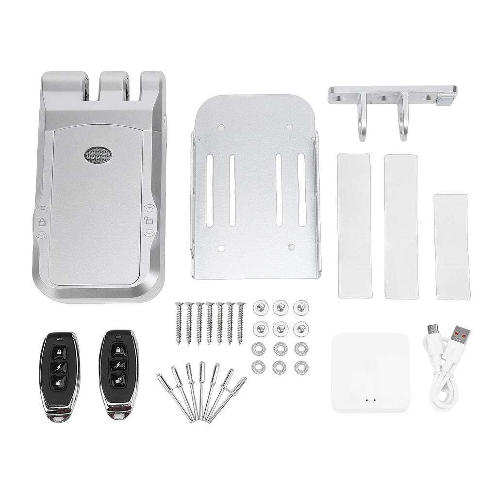 WIFI Smart Invisible Door Lock with Remote Control Mobile APP Unlock Anti Theft Keyless Electronic Deadbolt Lock for