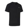 Adidas Three Stripes Solid Color Sports Casual Crew Neck Short Sleeve T-Shirt Unisex Tops Black BWTS26B1-BK