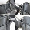 Used COACH Shoulder Bag F71431 leather Dark gray black simple