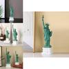 Statue de la Liberté Américaine Sculpture en Résine Décoration de Bureau Cadeau Pour Souvenirs de Voyage