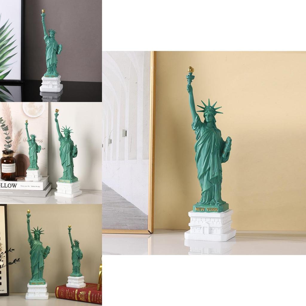 Statue de la Liberté Américaine Sculpture en Résine Décoration de Bureau Cadeau Pour Souvenirs de Voyage