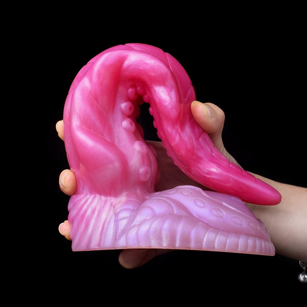 Abyss Krakenarm Tentakel Weiblicher Masturbator mit Falscher Alien-Zunge für Paare