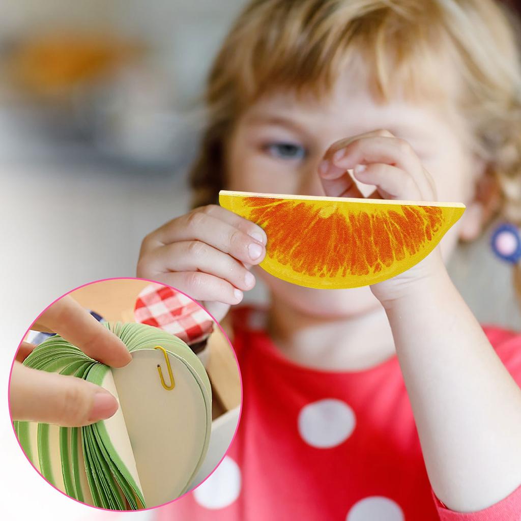2 Stück Obst, , Birne, Form Notizpapier, Geeignet Für , Studium, Tägliche Notizen