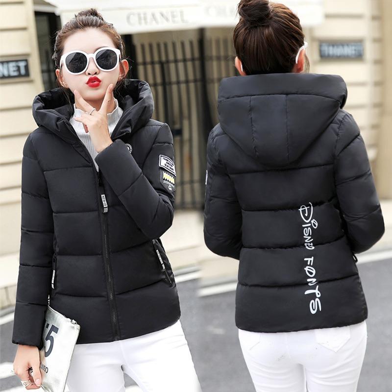 Women's Cotton-padded Clothes Slim and Thin In Winter, Small Cotton-padded Jackets, New Down Cotton-padded Jackets, Women's Warm Student Jackets