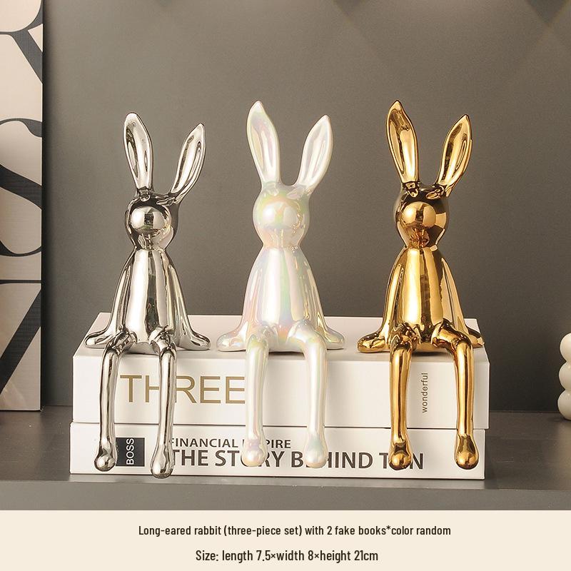 Dekoracja Jelenia Biała Porcelana Dekoracja Domu do Salonu lub Gabloty na Wino