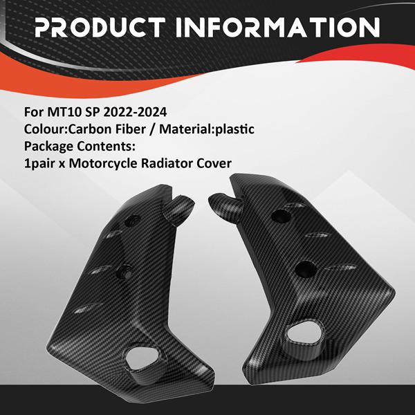 

Radiator Guard Covers for Yamaha MT10 SP (2022-2024) None