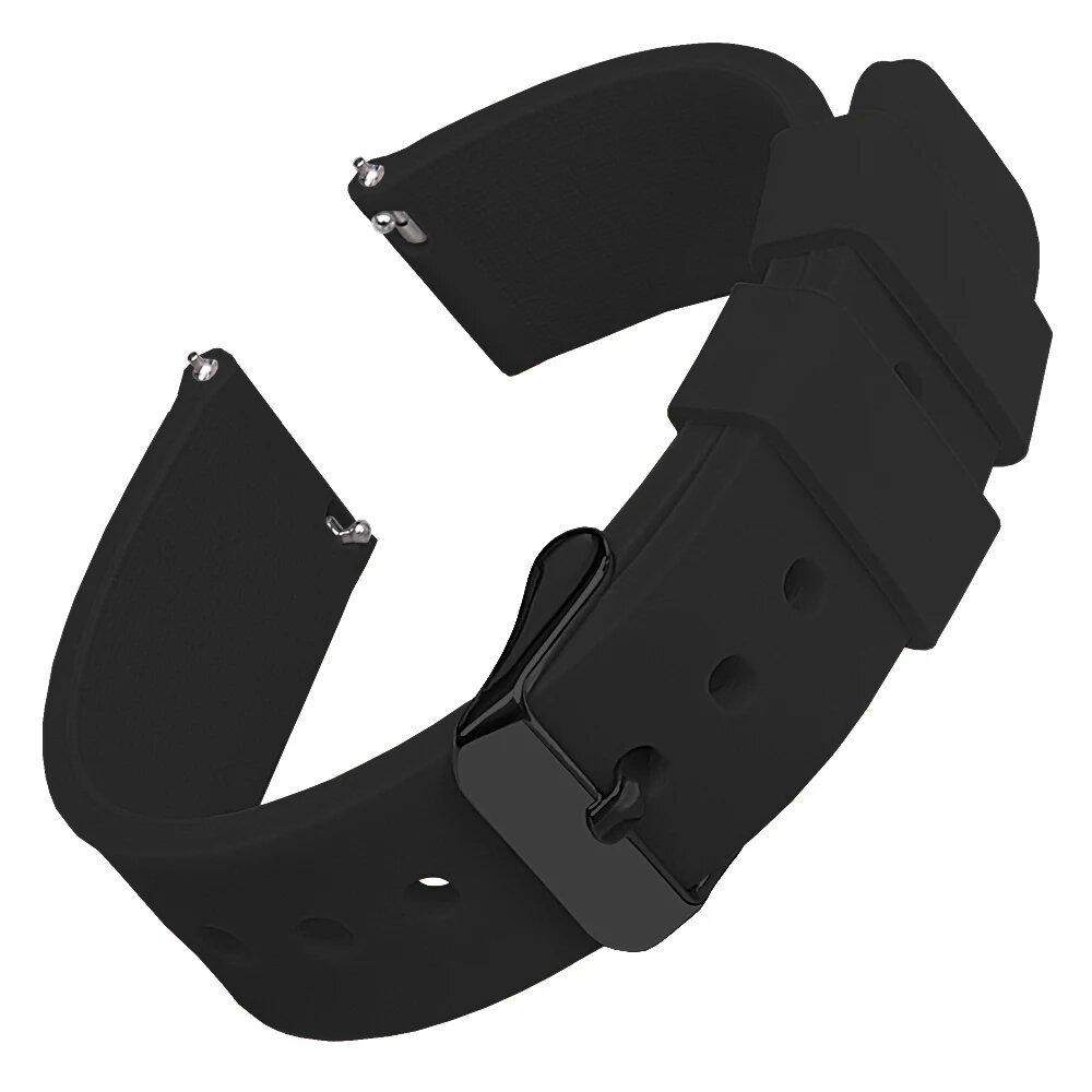 Cinturino Premium in Silicone per Orologio - Rilascio Rapido, Diverse Misure (14/16/18/19/20/21/22/24mm), Design Morbido e Colorato
