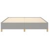 Vidaxl Bed Frame Without Mattress, Light Gray, 180X200 Cm, Upholstered