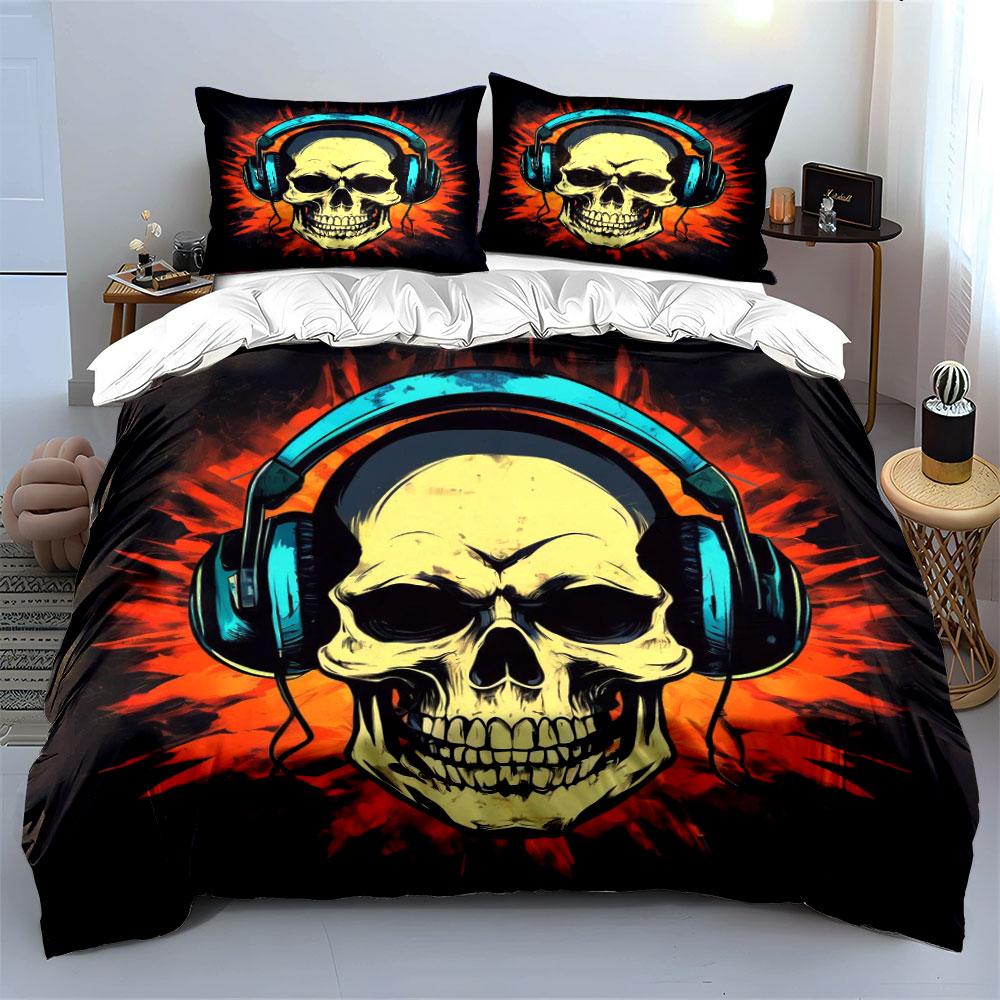 Gaming Headset Bundle For Entertainment Multiple Sizes Kid'S And Adults' Bedroom Exquisite 3Pc Bedding Set, Gift