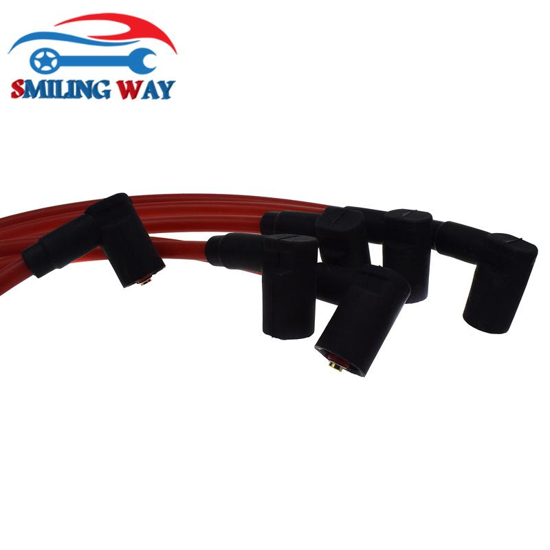 Zündkerzenkabel Satz 6 Stück Für Ford Galaxy & VW Corrado Golf III Passat Sharan Vento 2.8 2.9 VR6 021905409