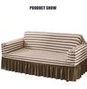 Lastic Sofa narzuty ściereczka bąbelkowa uniwersalna magiczna narzuta na sofę w kształcie litery L pokrowce na sofy na 3 poduchy kanapa ochraniacz na meble