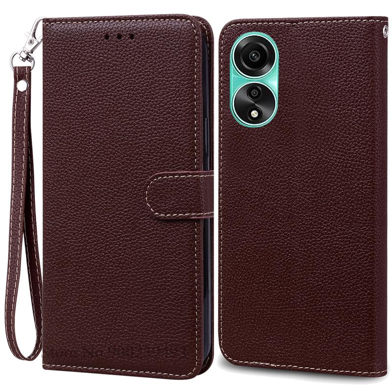 For OPPO A78 4G Case Leather Flip Wallet Case For OPPO A78 CPH2565 Phone Case For OPPO A78 5G CPH2483 CPH2495 Cover Fundas