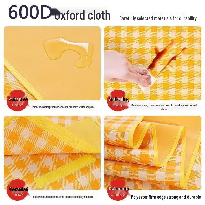 OEING Foldable Oxford Picnic & Camping Mat