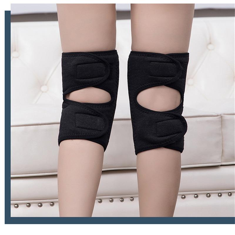 Winter Warm Knee Pads For Leg Warmers Men Old People Cold Leg Arthritis Kneepad Knee Support Fake Rabbit Fur Knee Protector