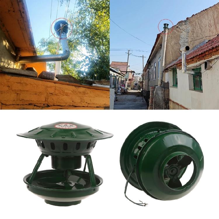 Fireplace Chimney For Stove Heating Fan Induced Draft Exhaust Fan Household Smoke Machine Dust Induced Extractor