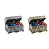 Diving Gems Pool Toys Diving Treasure Set Pirate Chest with 12 Gemstones Pool Training Toys for Kids Floating Sinking Swim Game