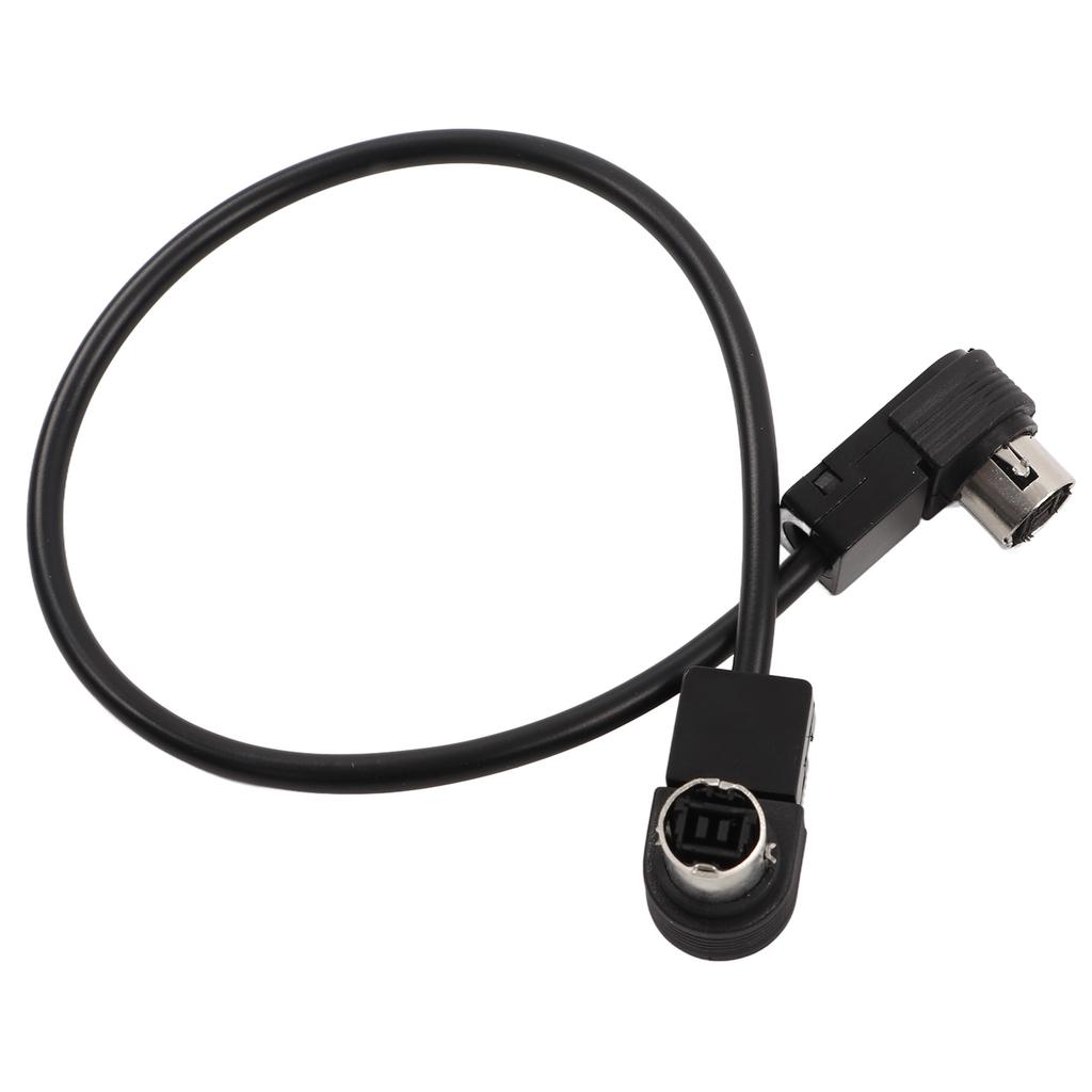 30cm 11.81in Car AUX Input Adapter CD Player Audio Cable High Toughness Replacement for Alpine