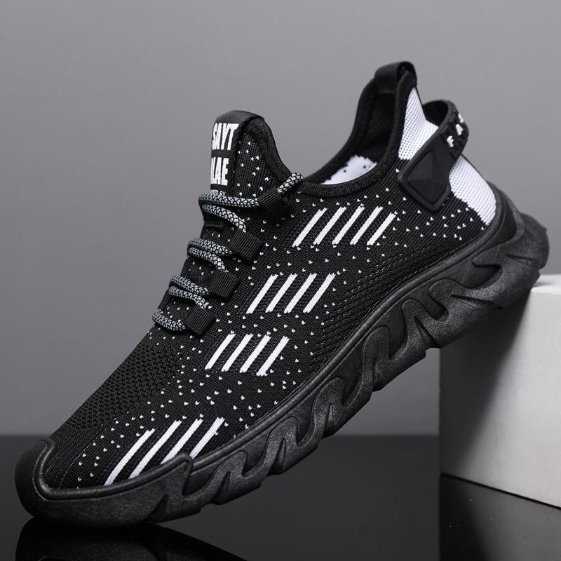 Men Casual Sneakers Summer Breathable Sport Shoes Lightweight Outdoor Mesh Running Shoes Athletic Jogging Tenis Walking Shoes