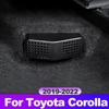 Car Under Seat Rear AC Heat Floor Air Conditioner Vent Outlet Grille Cover For Toyota Corolla - 2024 E210 Accessories