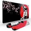 Samurai And The Red Sun Gaming Mouse Pad Nonslip Durable Desk Mat Pc Accessories Mousepads Katana Gaming Mats Tapis De Souris