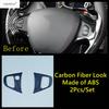 Autocolante Capac Ornament Volan Mașină Accesorii Interioare Fibra de Carbon Pentru Renault Clio4 Clio 4 2013 2014 2015 2016 2017 2018