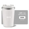 380ML Car Coffee Mug Stainless Steel Travel Thermo Cup For VW GTI Golf Polo Tiguan Passat B6 MK6 Touareg Jetta CC T-ROC Hub Cap