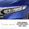 TPU For Honda Accord 10th Gen 2021-2025 Car Headlight Protective Film Transport & Smoke Anti-Scratch Auto External Accessories
