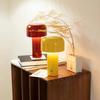 Liuwei Desk Lamp for Cordless Touch Dimming,USB Rechargeable Led Night Light Modern Mushroom Table Lamp for Living